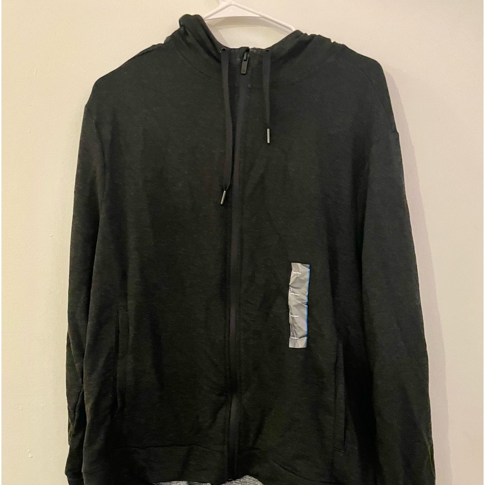 All In Motion Soft Gym Black/Grey Hoodie